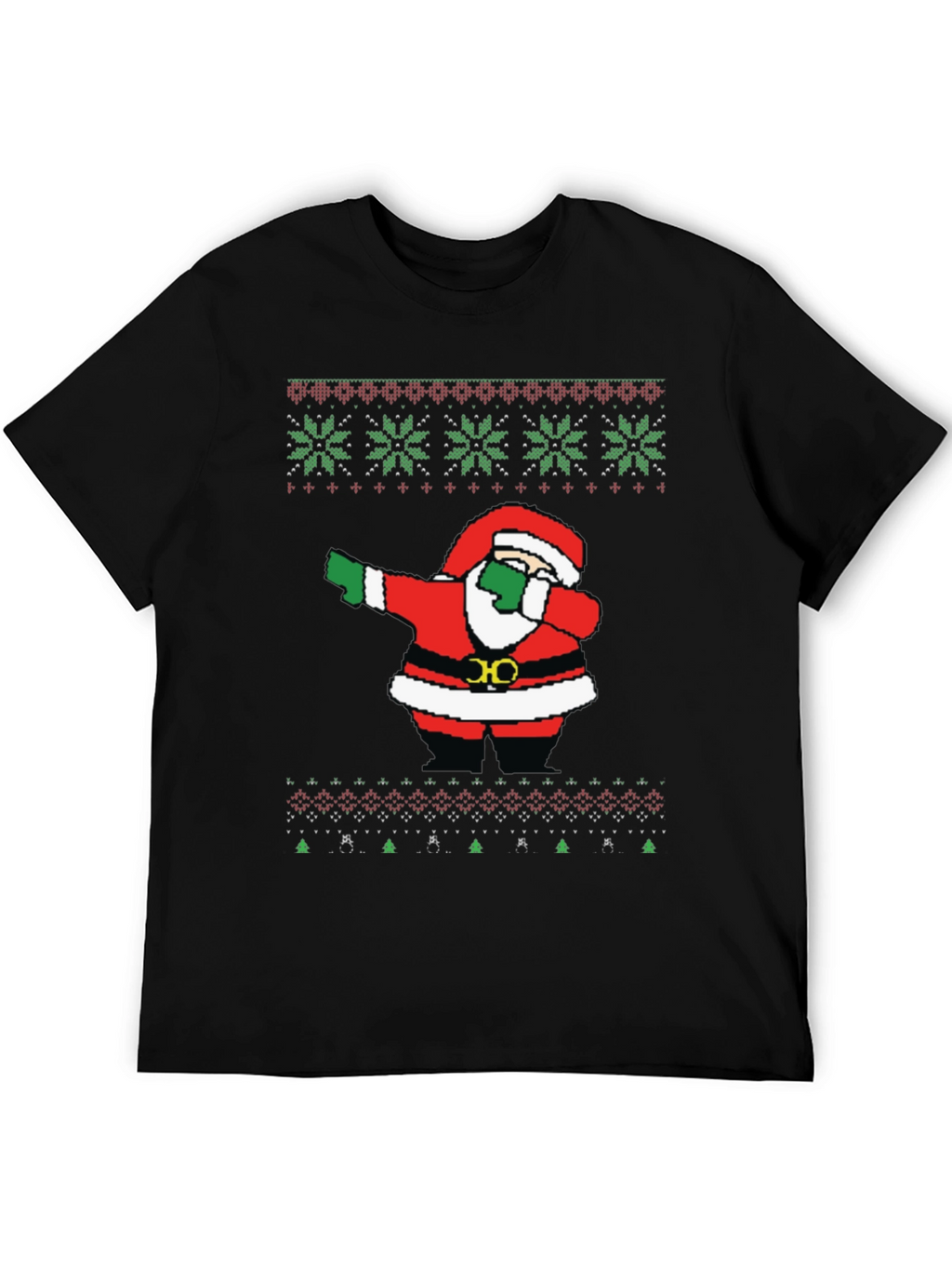 Dabbing Santa Ugly Christmas T-Shirt