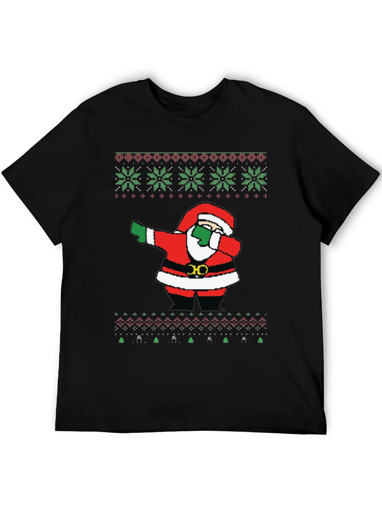 Dabbing Santa Ugly Christmas T-Shirt