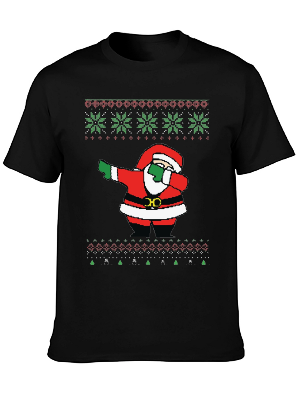 Dabbing Santa Ugly Christmas T-Shirt
