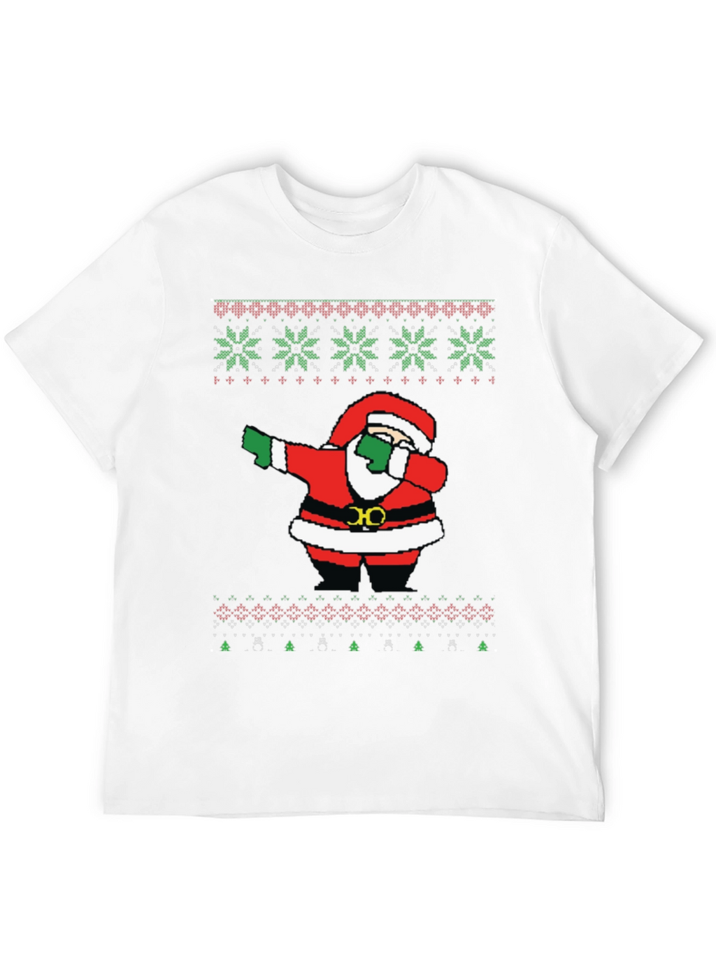 Dabbing Santa Ugly Christmas T-Shirt