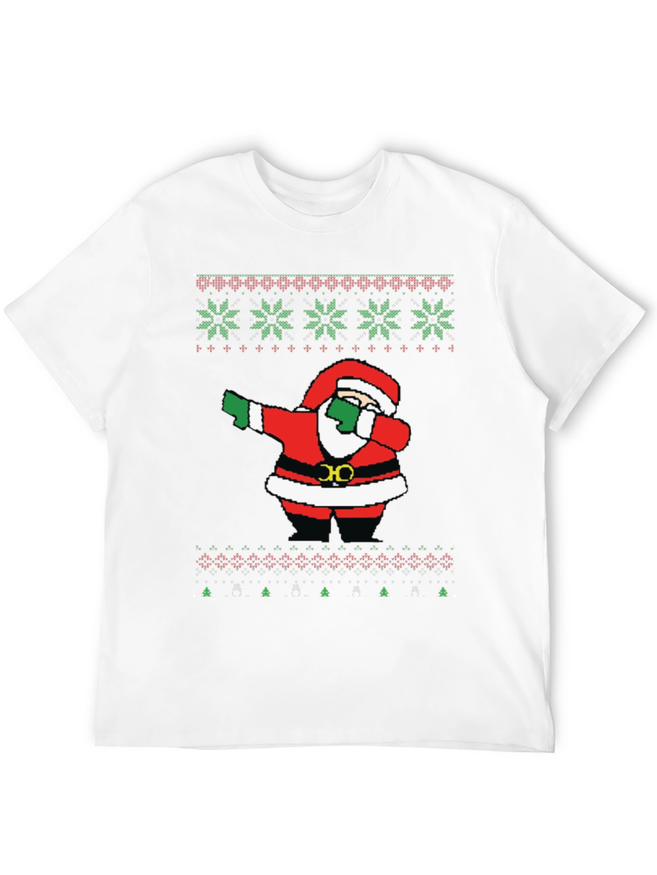 Dabbing Santa Ugly Christmas T-Shirt