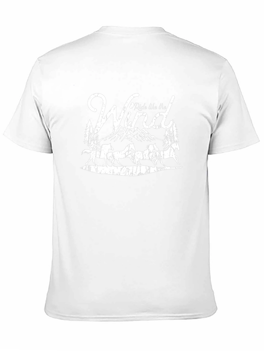 Ride Like the Wind Graphic Tee - Black