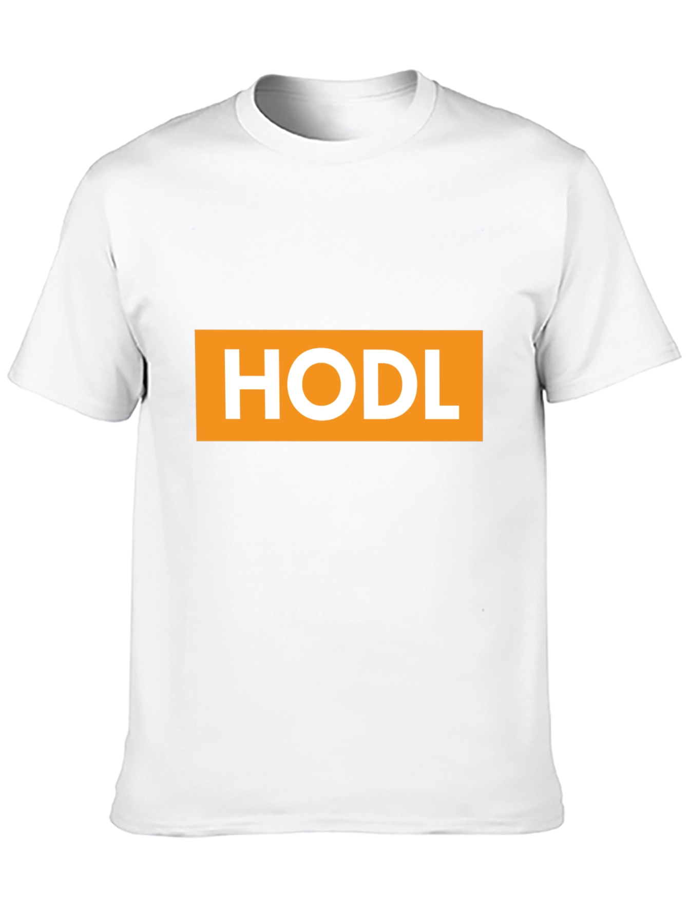 HODL Crypto T-Shirt - Black Cotton Tee