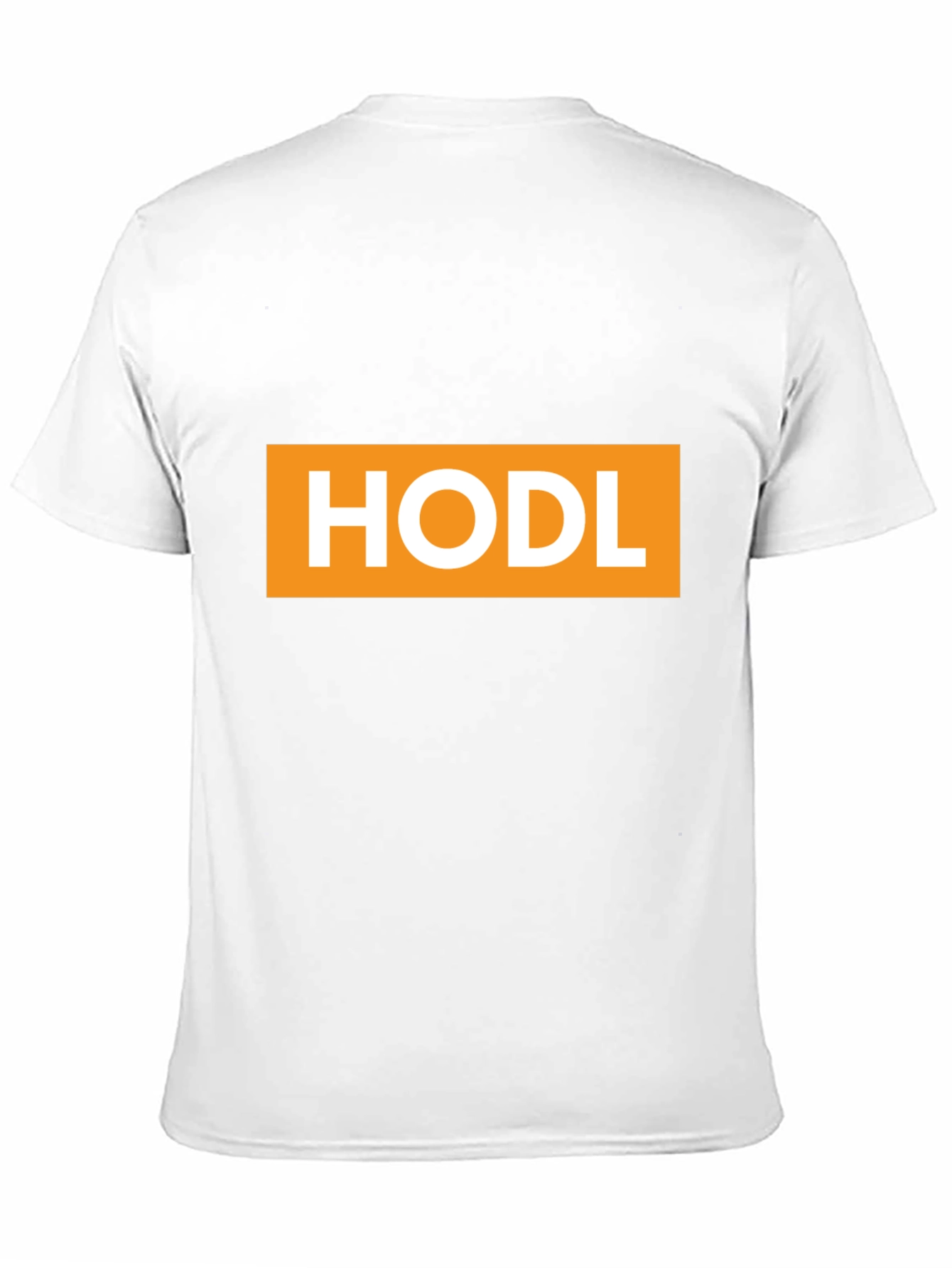 HODL Crypto T-Shirt - Black Cotton Tee
