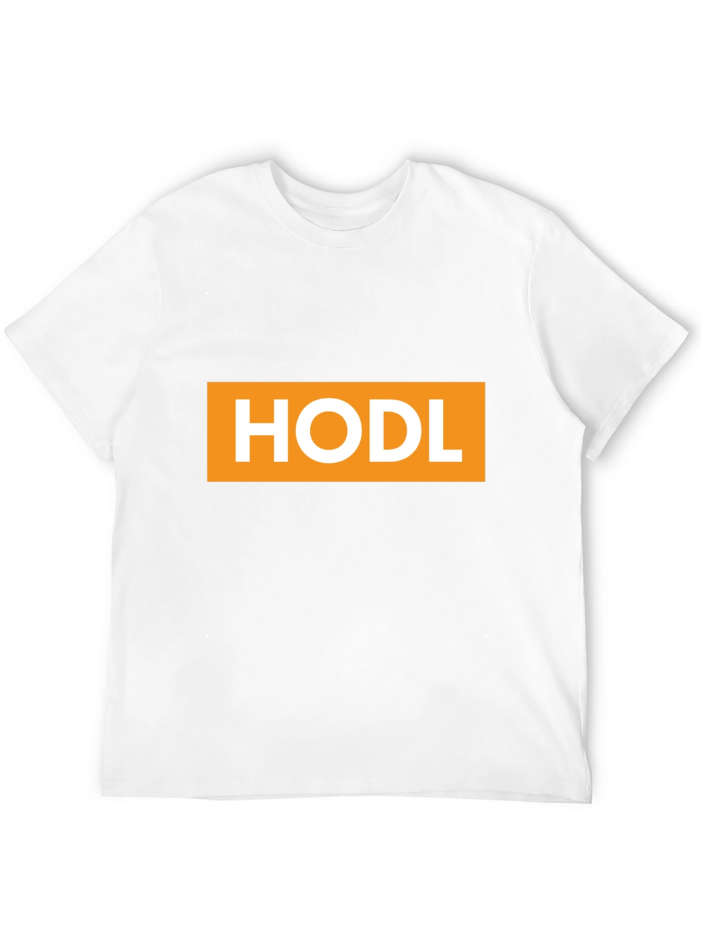 HODL Crypto T-Shirt - Black Cotton Tee