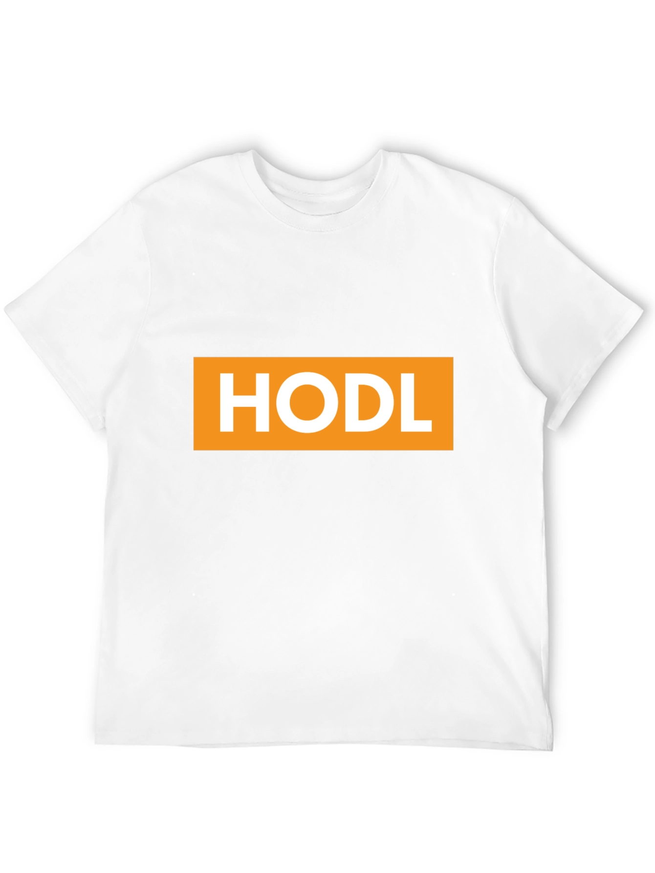 HODL Crypto T-Shirt - Black Cotton Tee