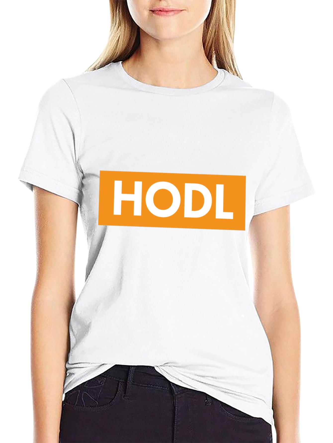 HODL Crypto T-Shirt - Black Cotton Tee