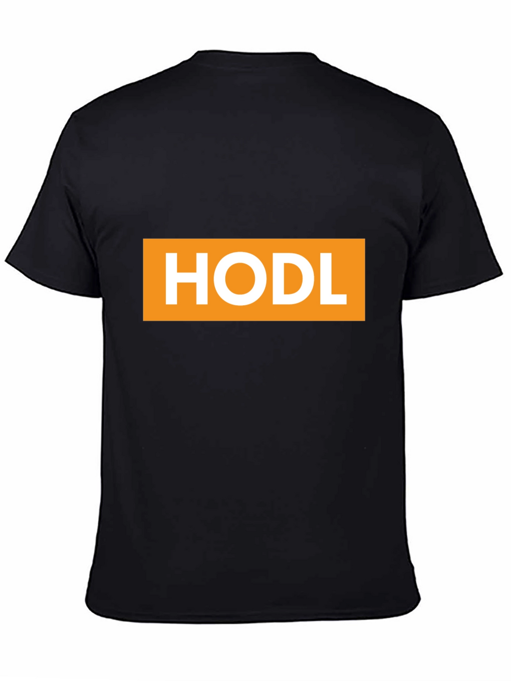HODL Crypto T-Shirt - Black Cotton Tee