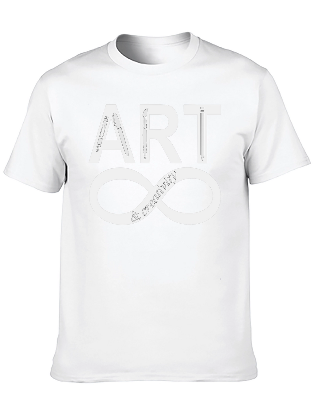 Art & Creativity Infinity T-Shirt - Stylish Graphic Tee
