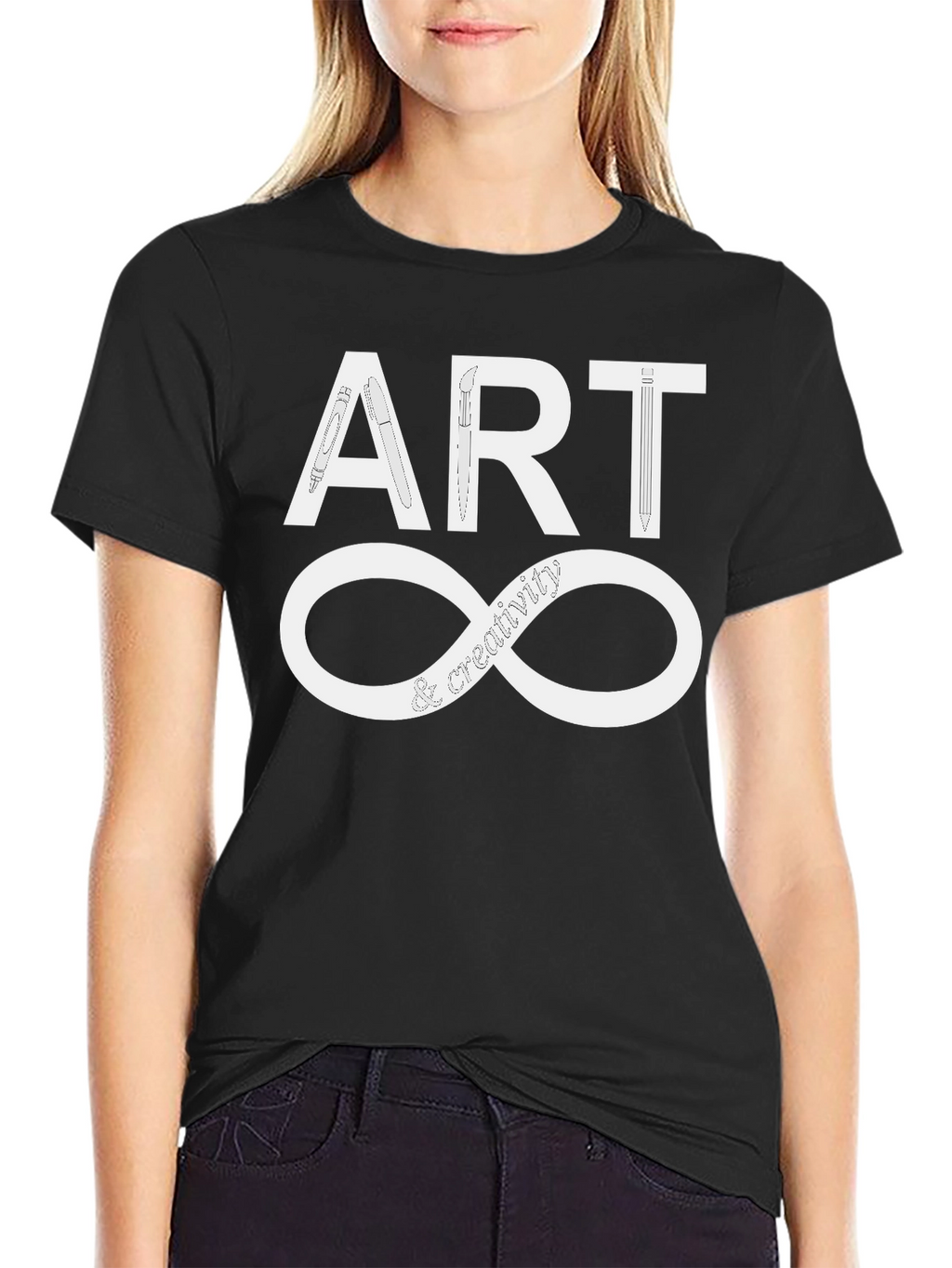 Art & Creativity Infinity T-Shirt - Stylish Graphic Tee