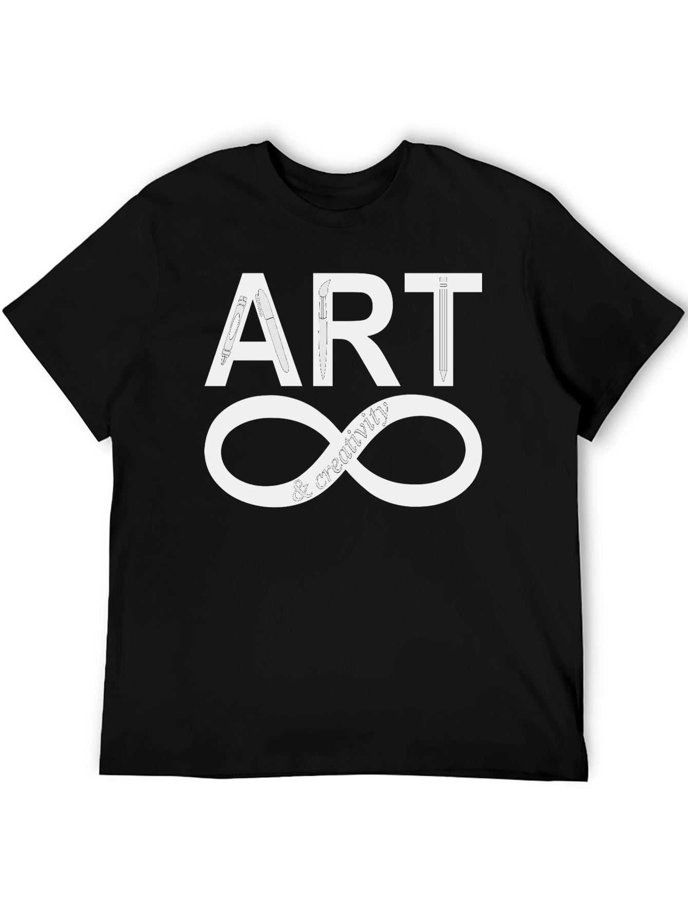 Art & Creativity Infinity T-Shirt - Stylish Graphic Tee