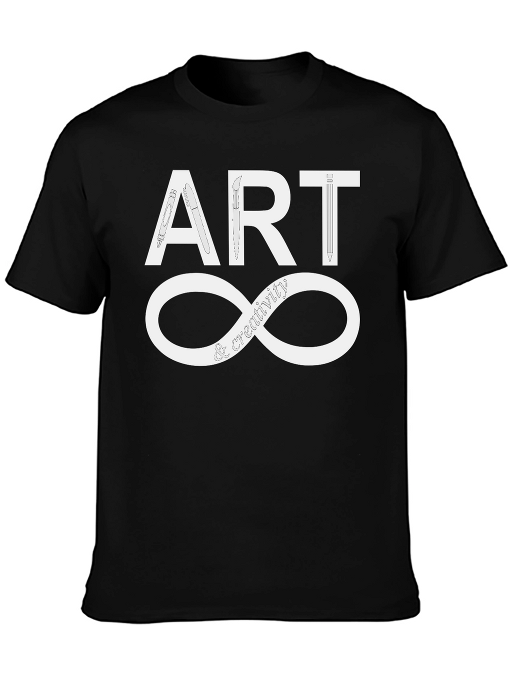 Art & Creativity Infinity T-Shirt - Stylish Graphic Tee