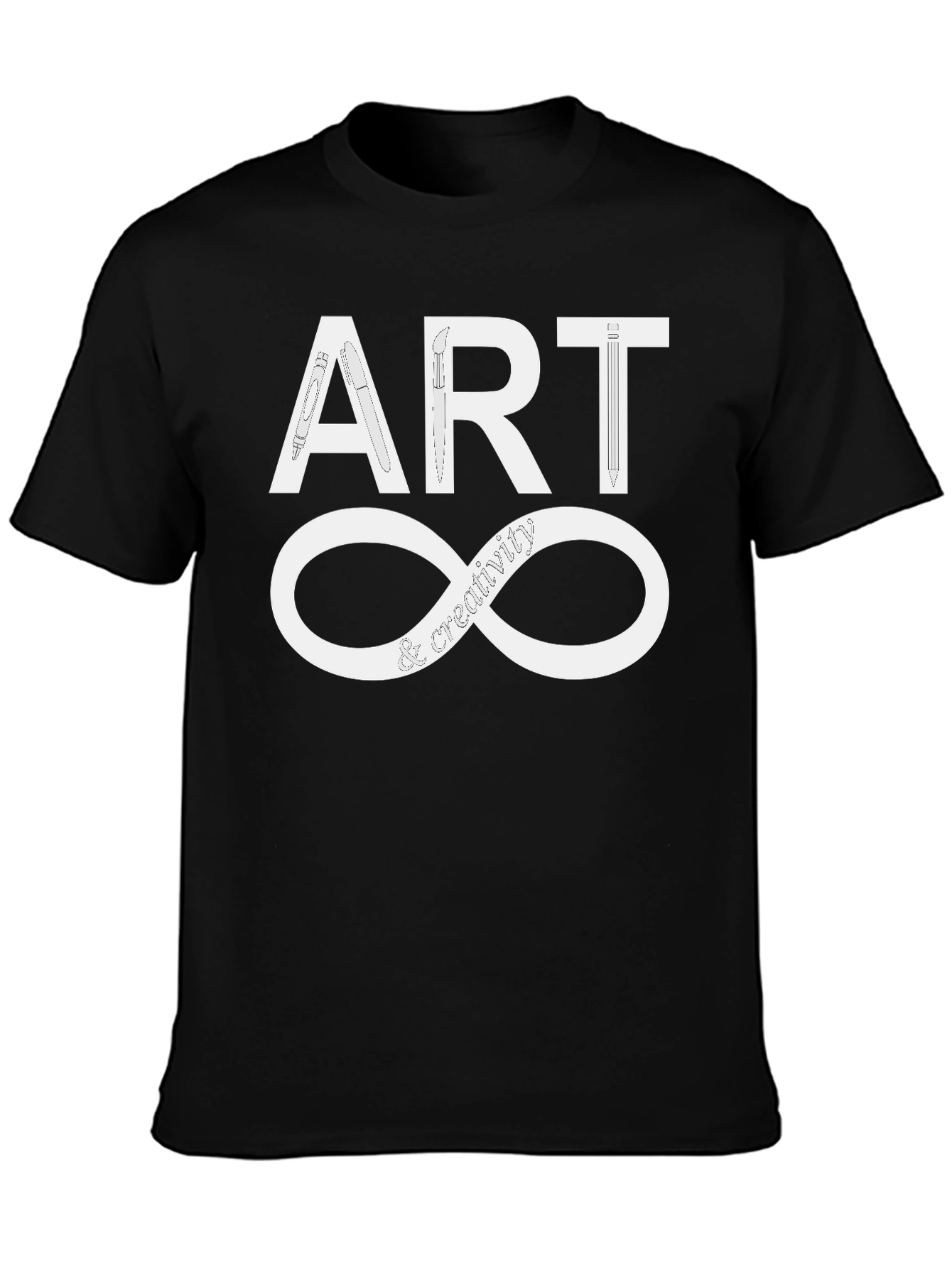 Art & Creativity Infinity T-Shirt - Stylish Graphic Tee