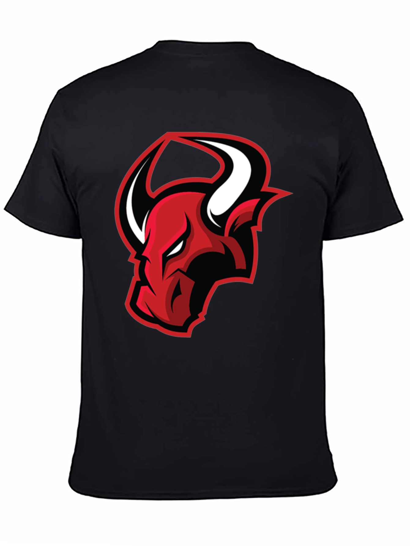 Cool Devil Graphic Tee - Black Cotton T-Shirt