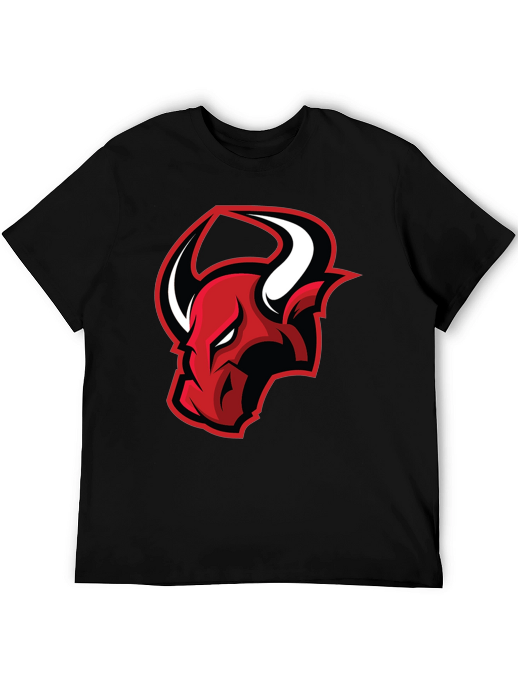 Cool Devil Graphic Tee - Black Cotton T-Shirt
