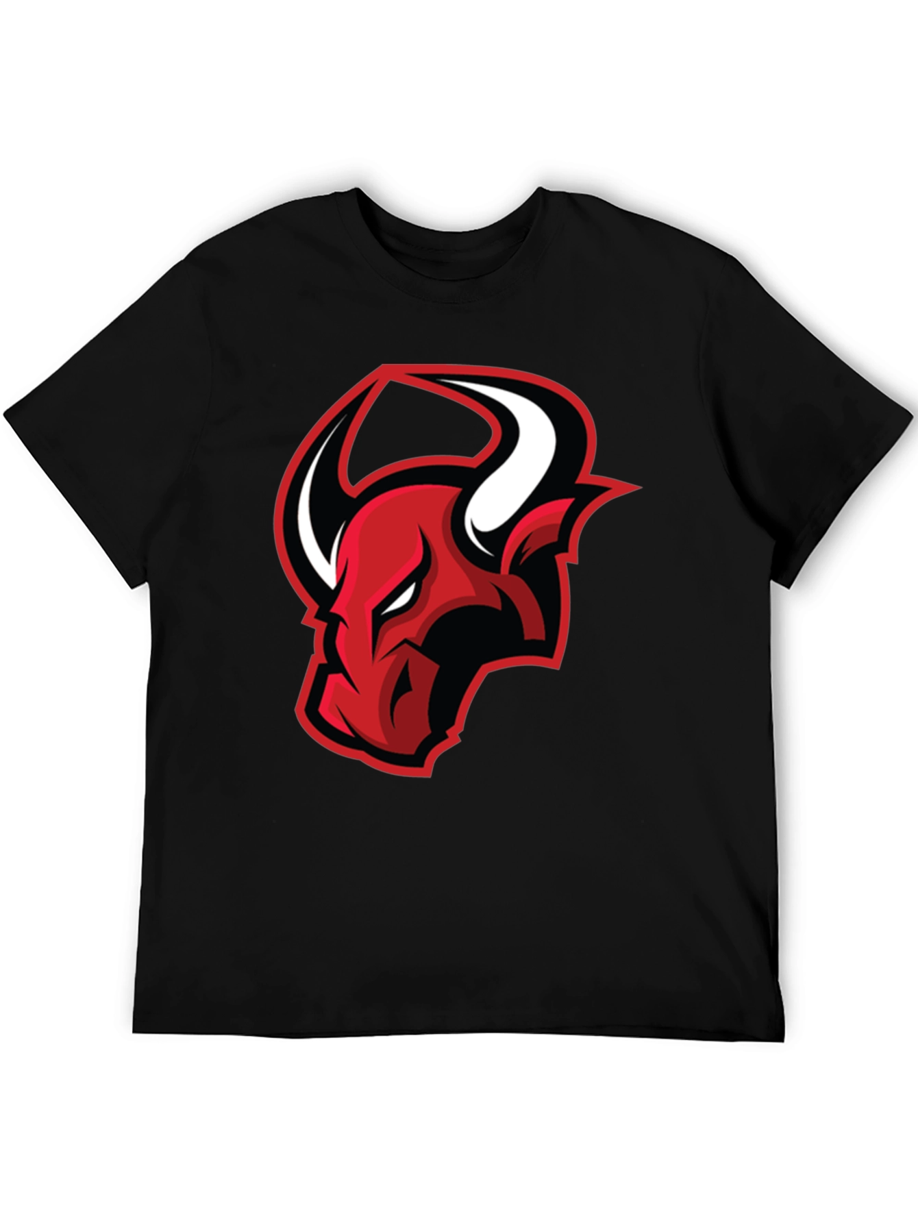 Cool Devil Graphic Tee - Black Cotton T-Shirt