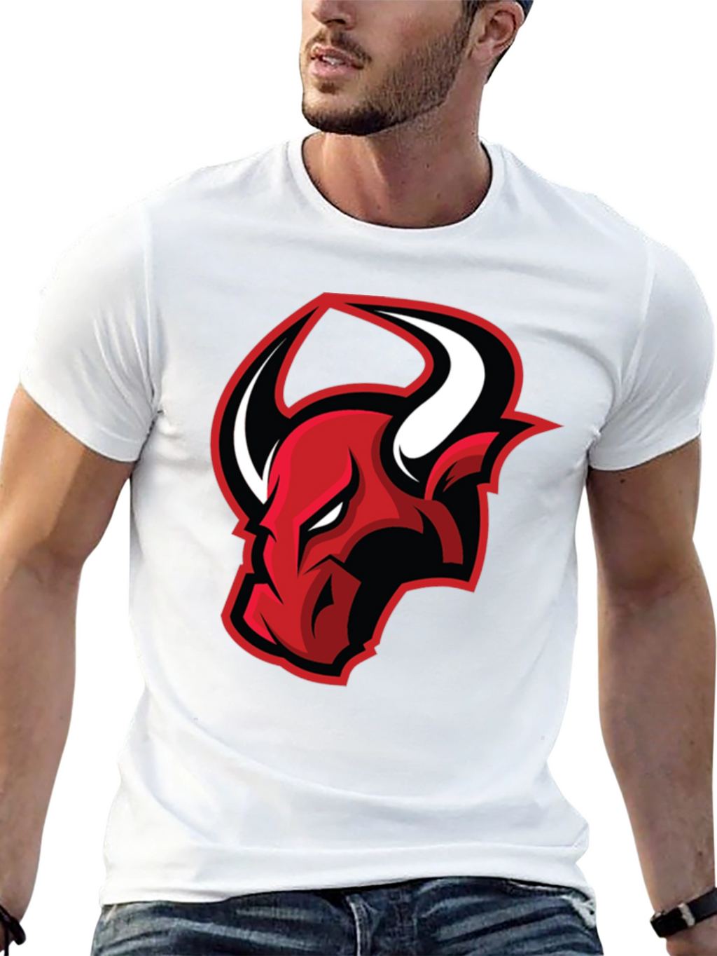 Cool Devil Graphic Tee - Black Cotton T-Shirt