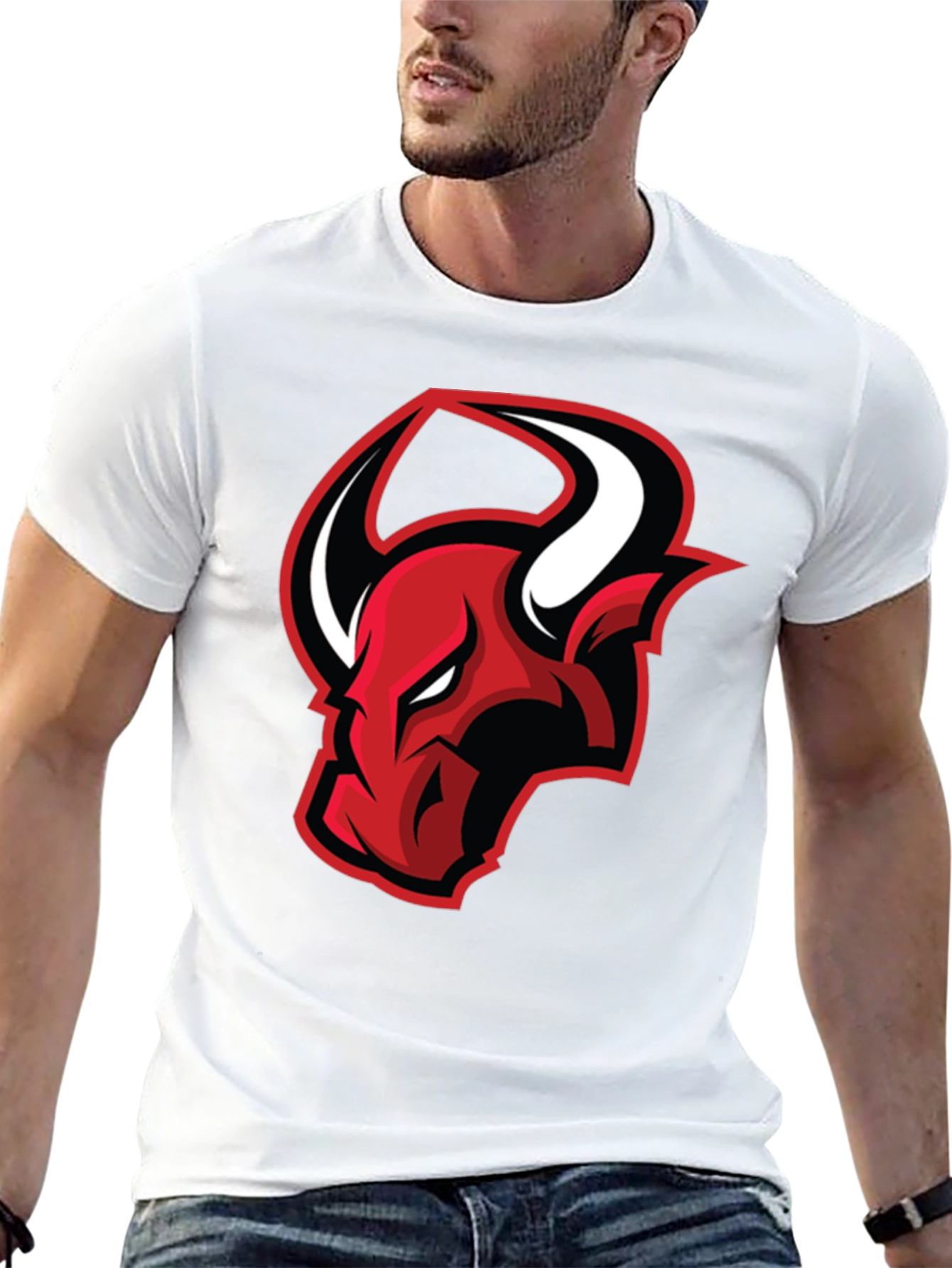 Cool Devil Graphic Tee - Black Cotton T-Shirt