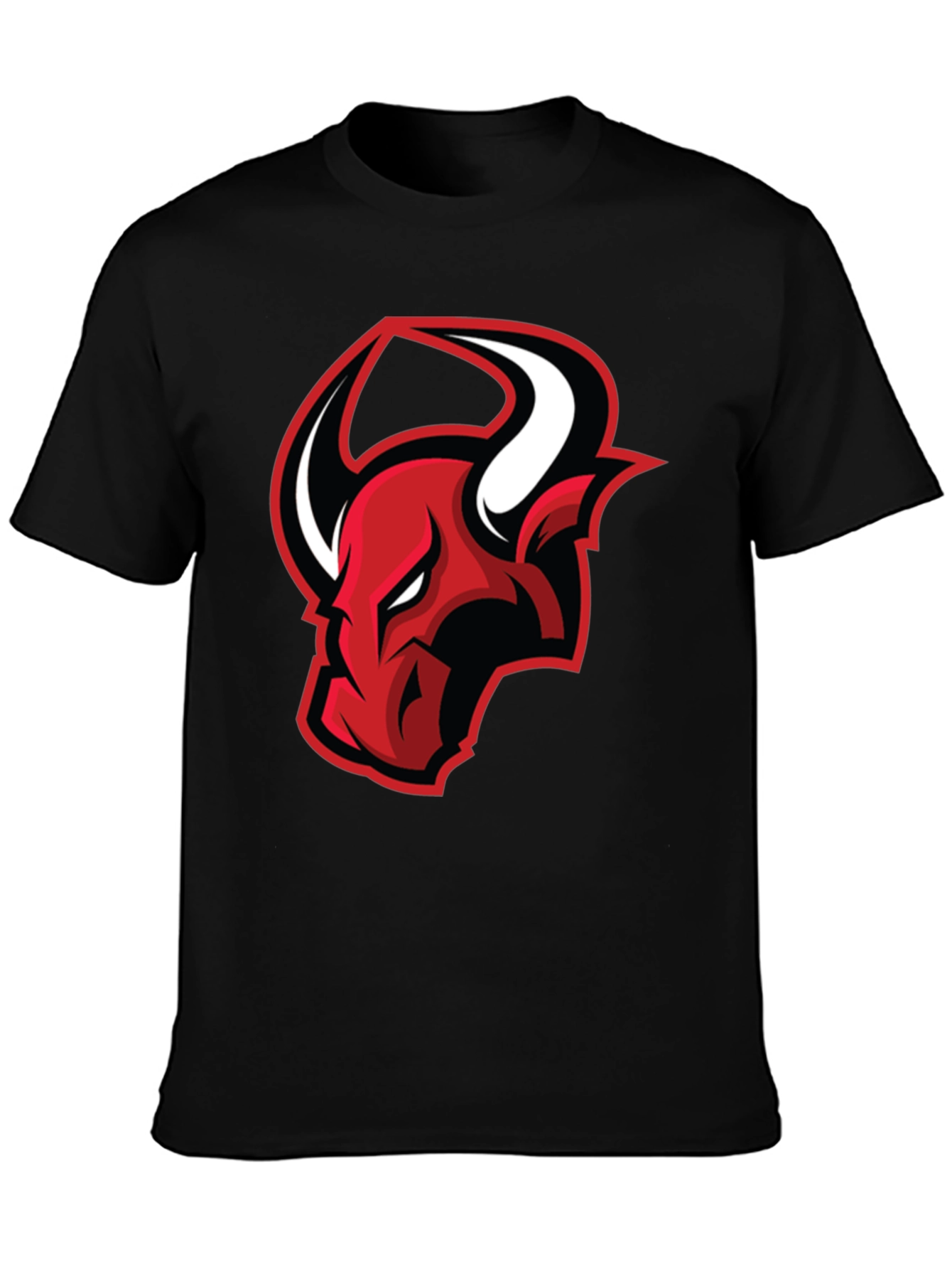 Cool Devil Graphic Tee - Black Cotton T-Shirt