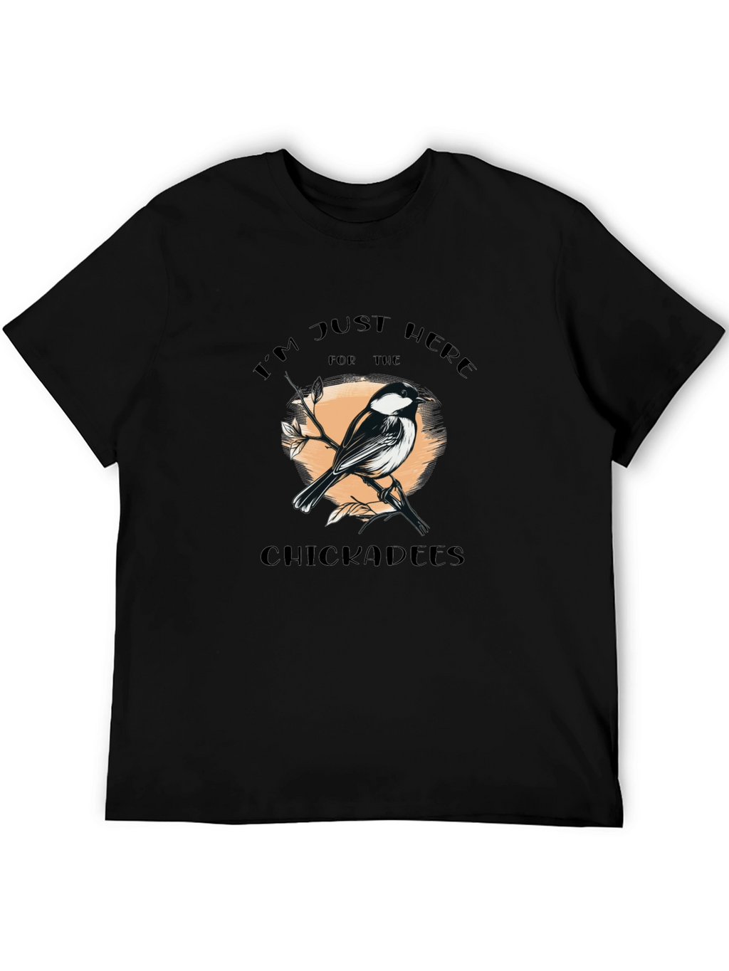 Chickadees Graphic T-Shirt - Bird Lover Tee