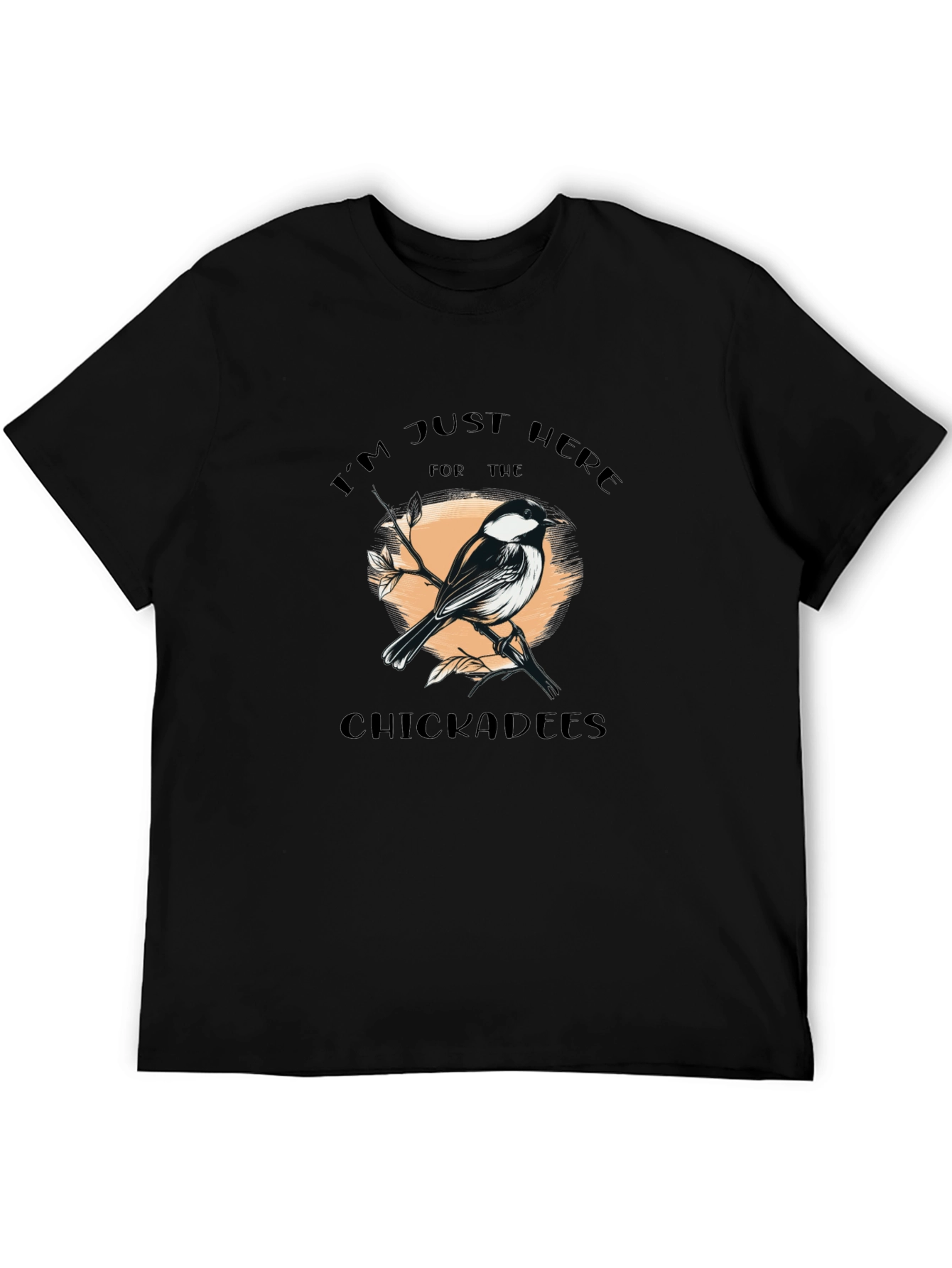 Chickadees Graphic T-Shirt - Bird Lover Tee