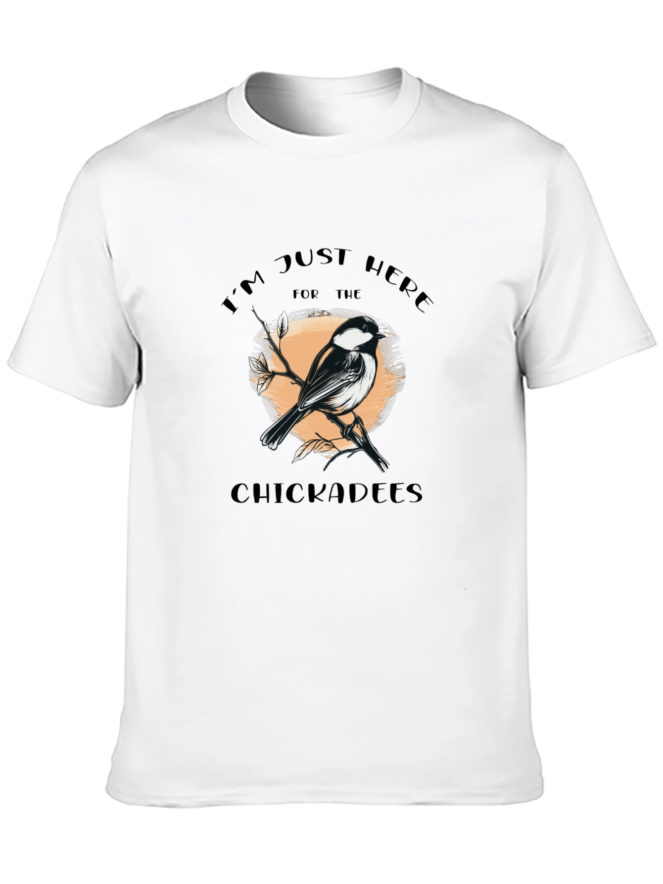 Chickadees Graphic T-Shirt - Bird Lover Tee