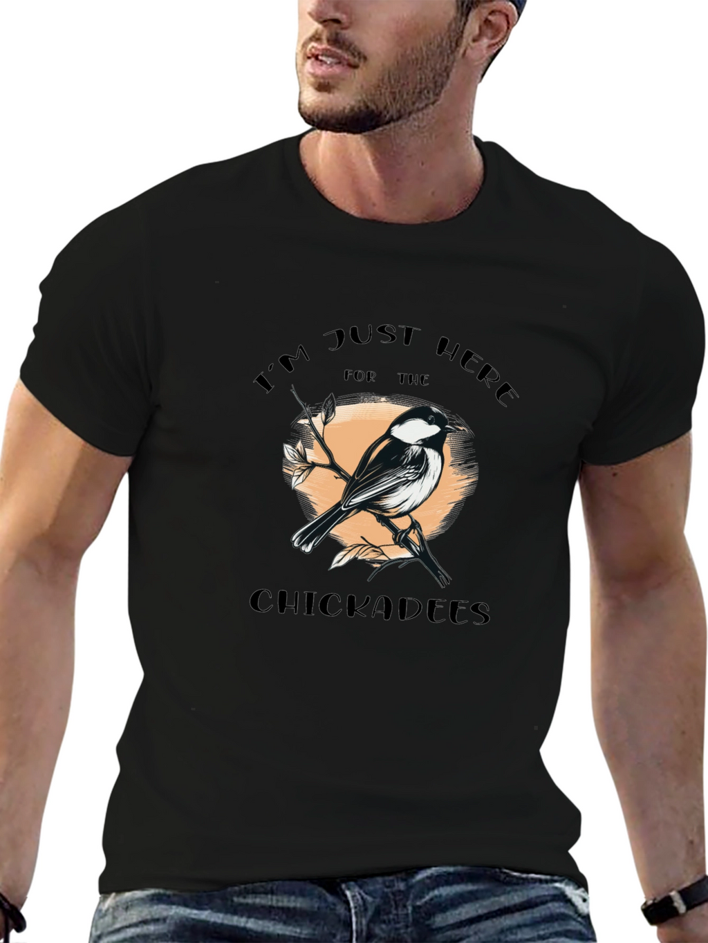 Chickadees Graphic T-Shirt - Bird Lover Tee