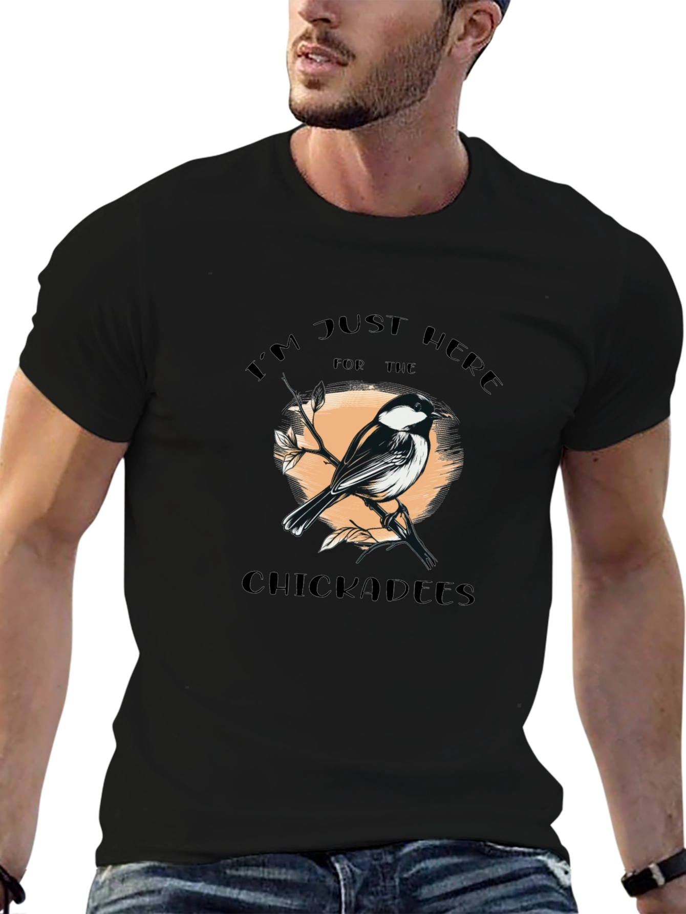Chickadees Graphic T-Shirt - Bird Lover Tee