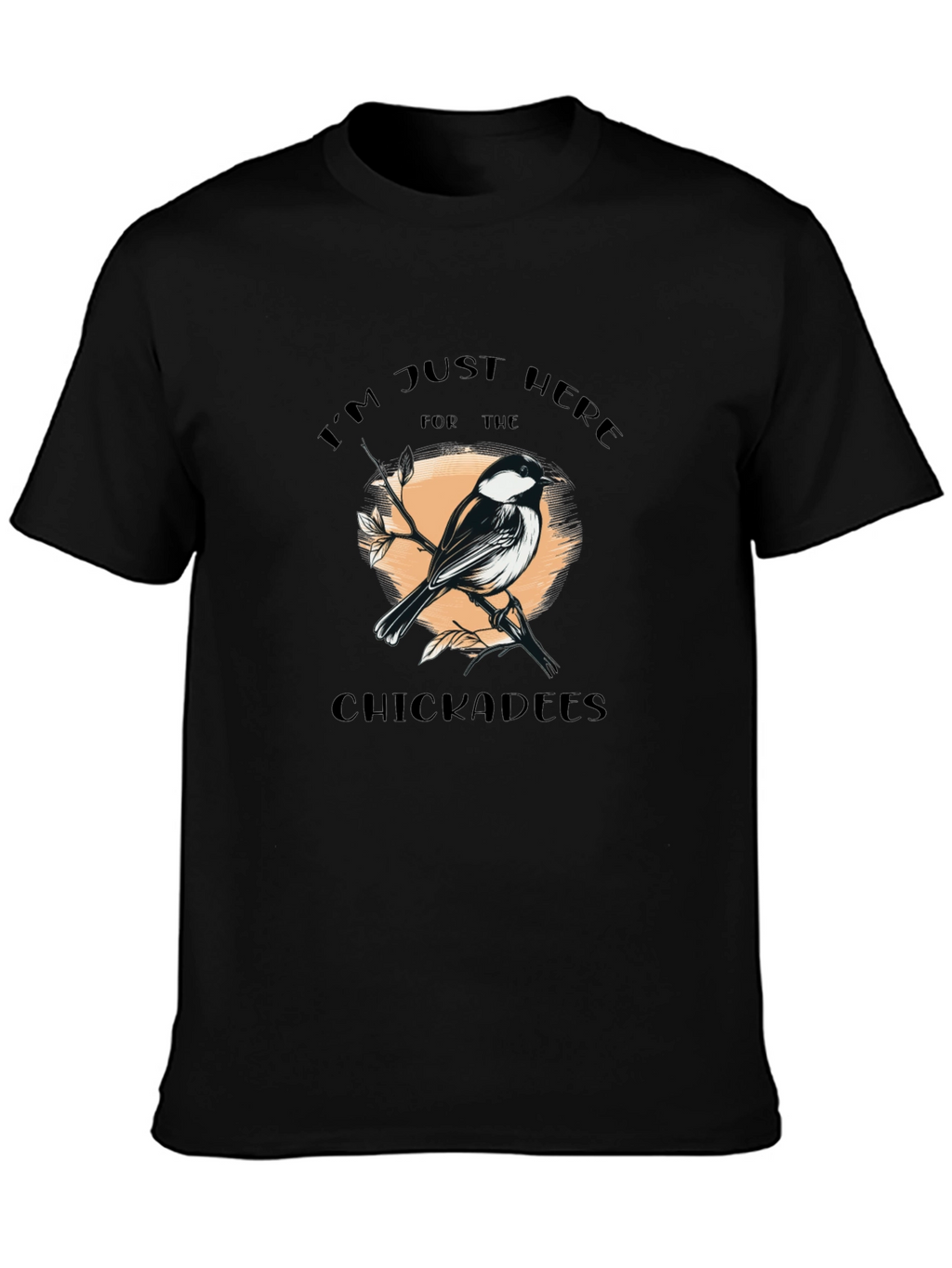 Chickadees Graphic T-Shirt - Bird Lover Tee