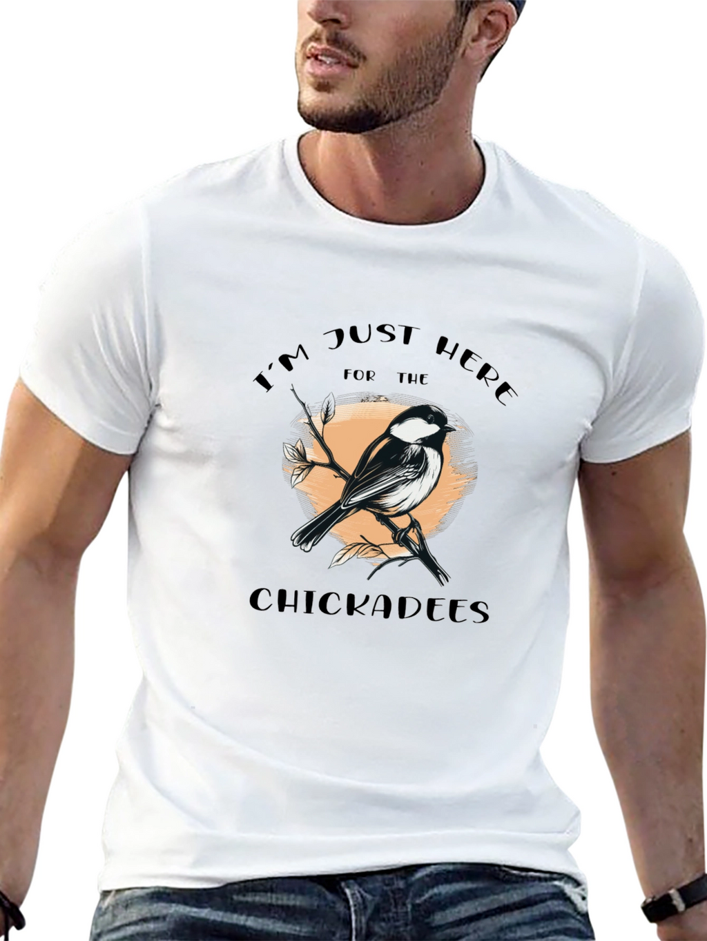 Chickadees Graphic T-Shirt - Bird Lover Tee