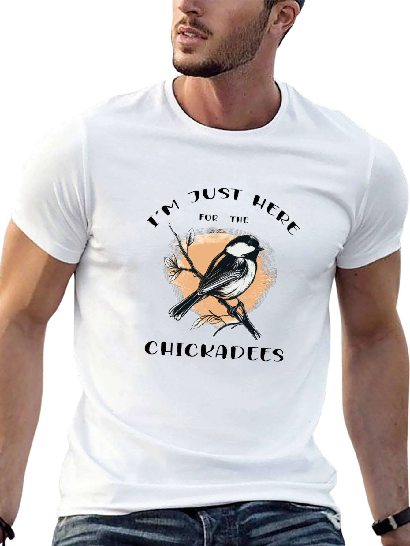 Chickadees Graphic T-Shirt - Bird Lover Tee