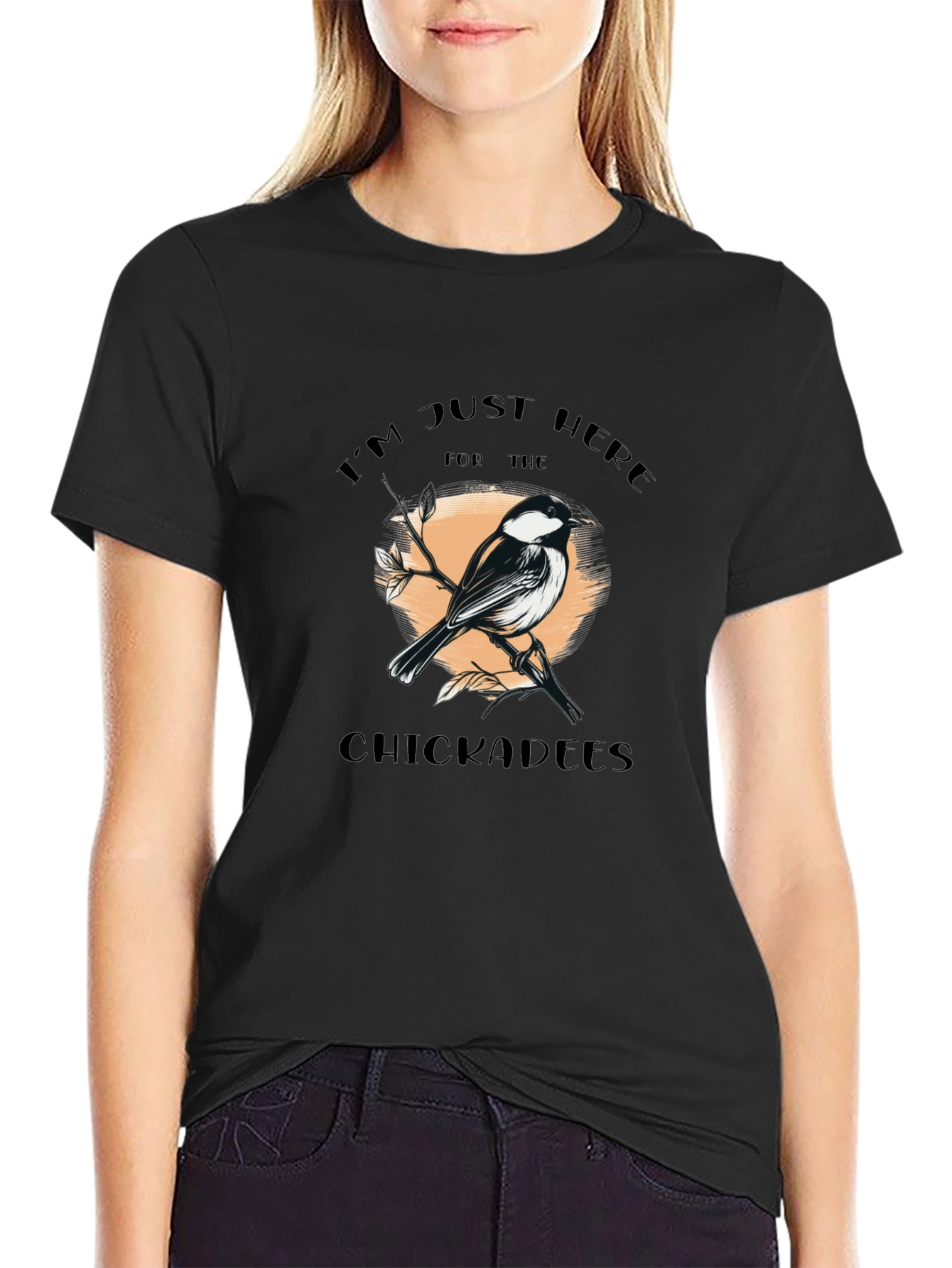 Chickadees Graphic T-Shirt - Bird Lover Tee