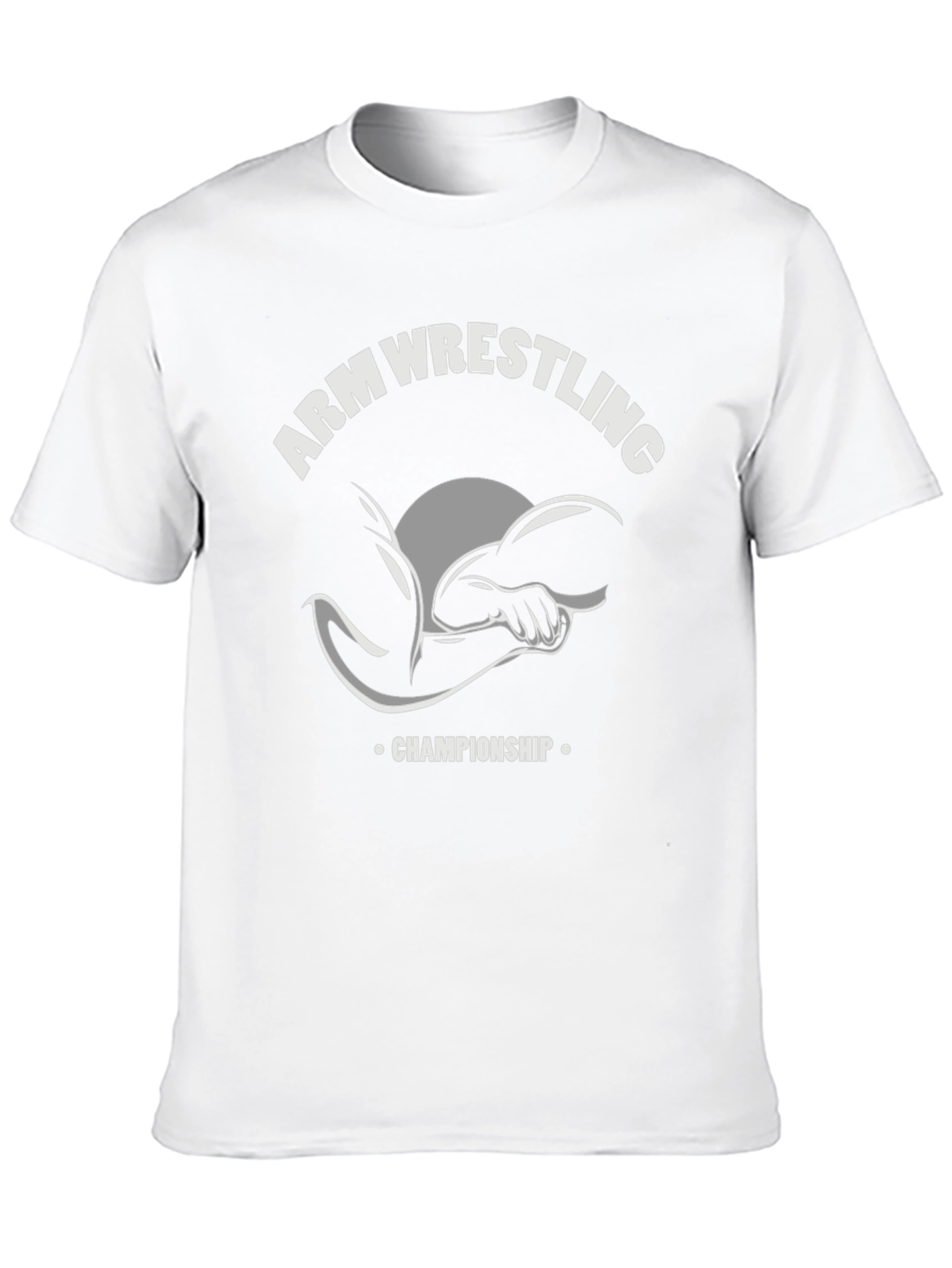 Arm Wrestling Championship Black T-Shirt