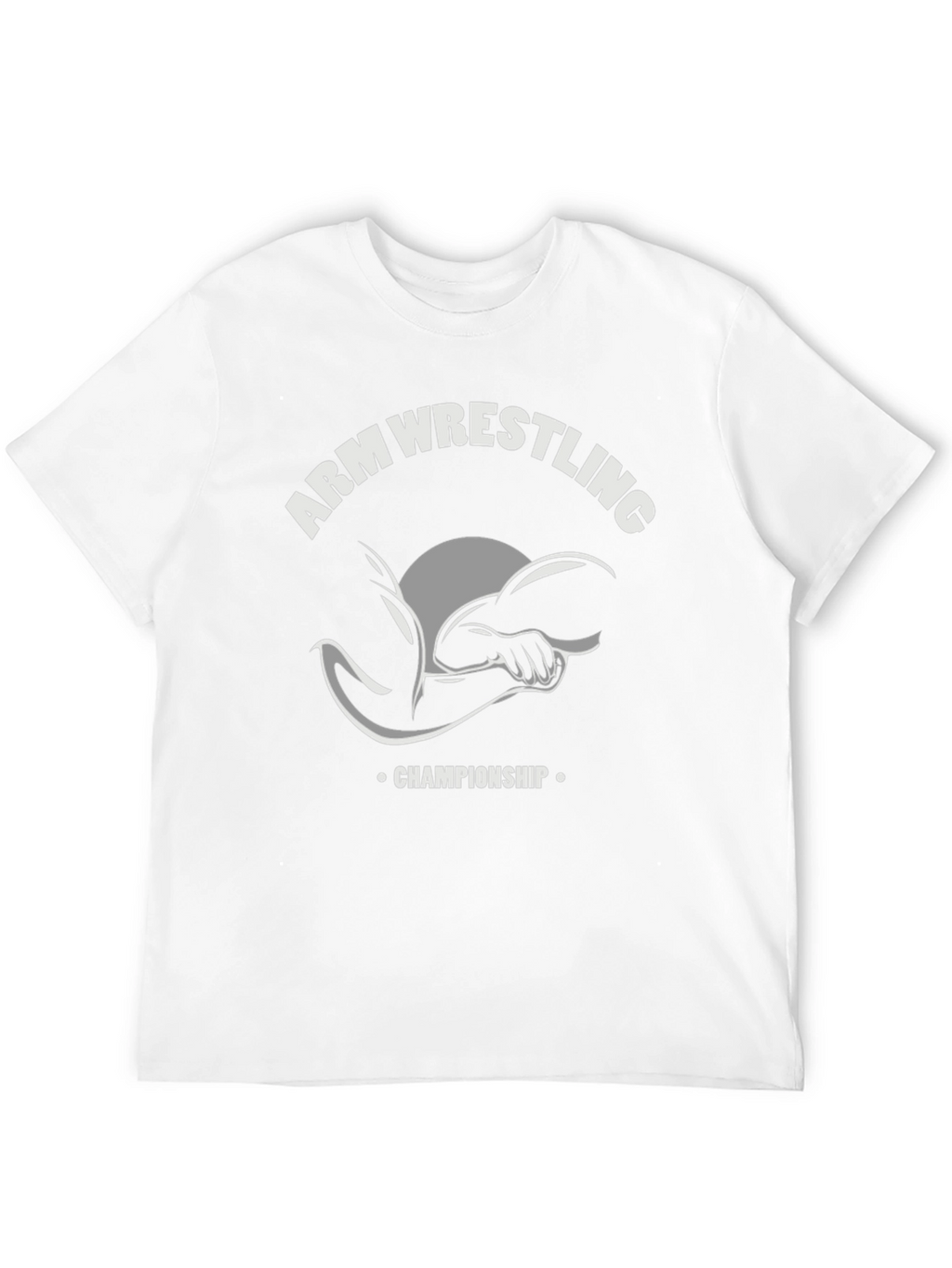 Arm Wrestling Championship Black T-Shirt