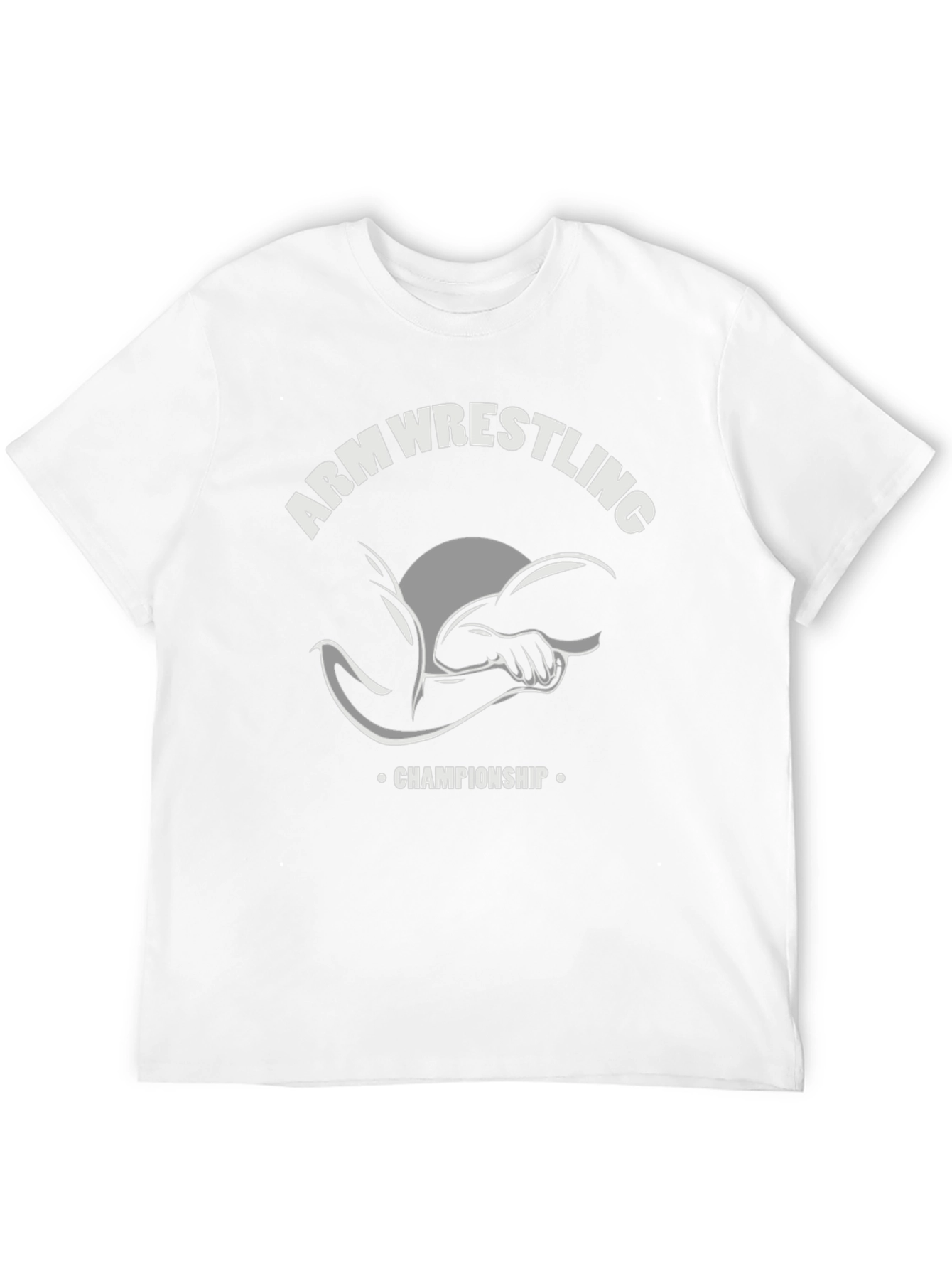 Arm Wrestling Championship Black T-Shirt