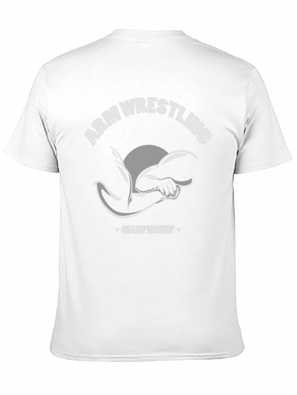 Arm Wrestling Championship Black T-Shirt
