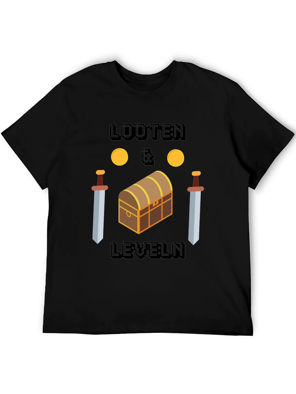 Looten and Leveln Graphic T-Shirt