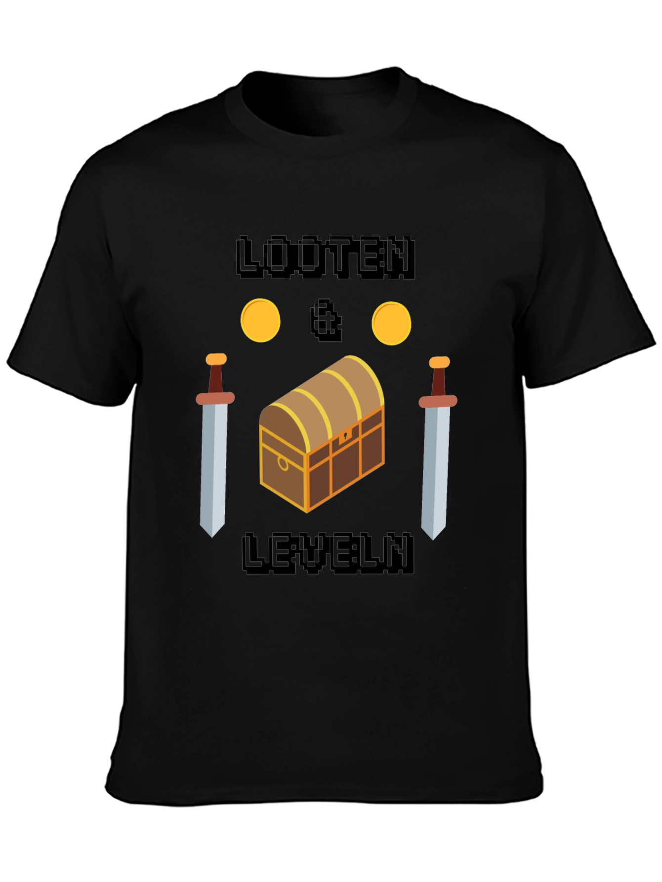 Looten and Leveln Graphic T-Shirt