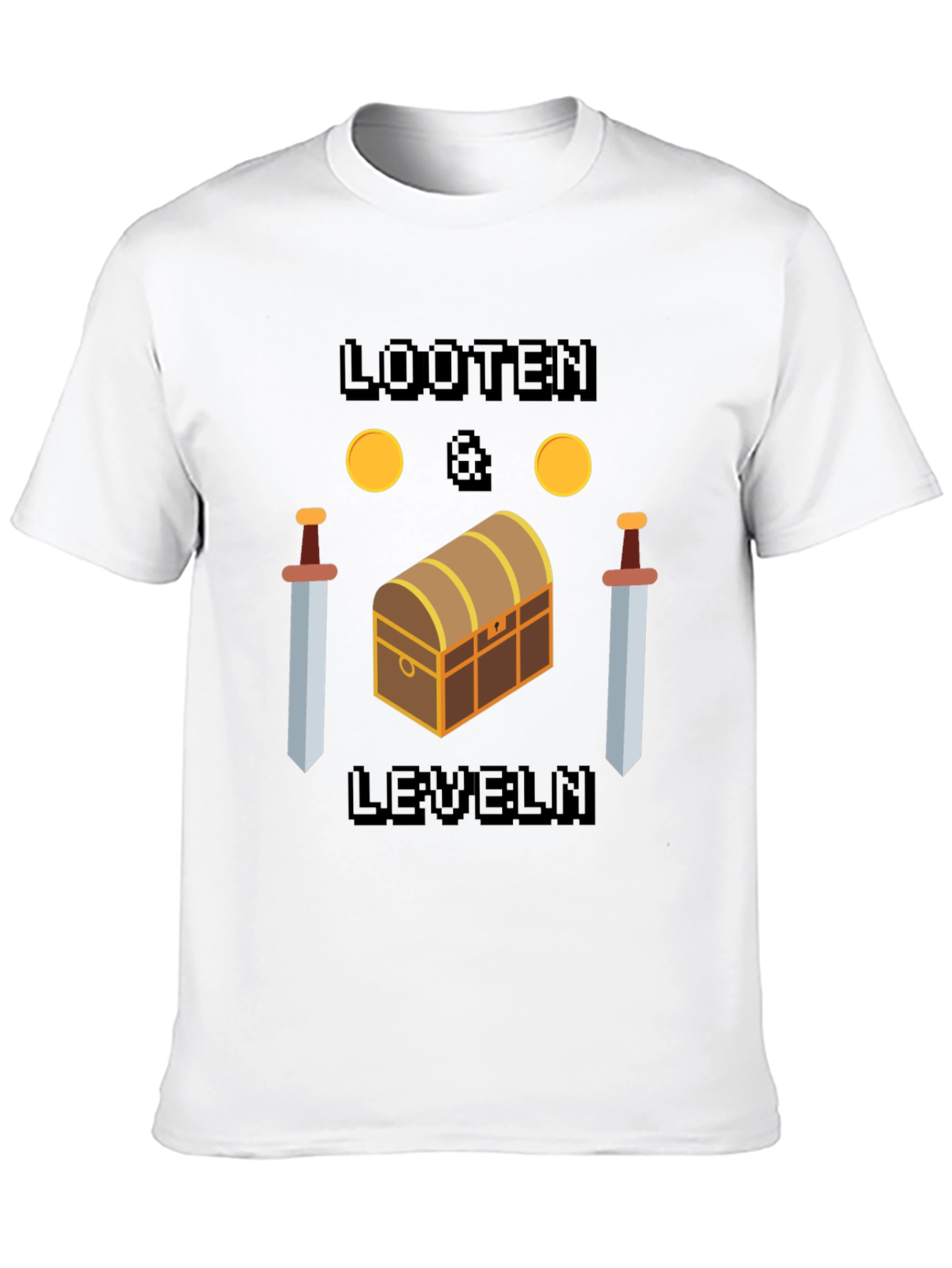 Looten and Leveln Graphic T-Shirt
