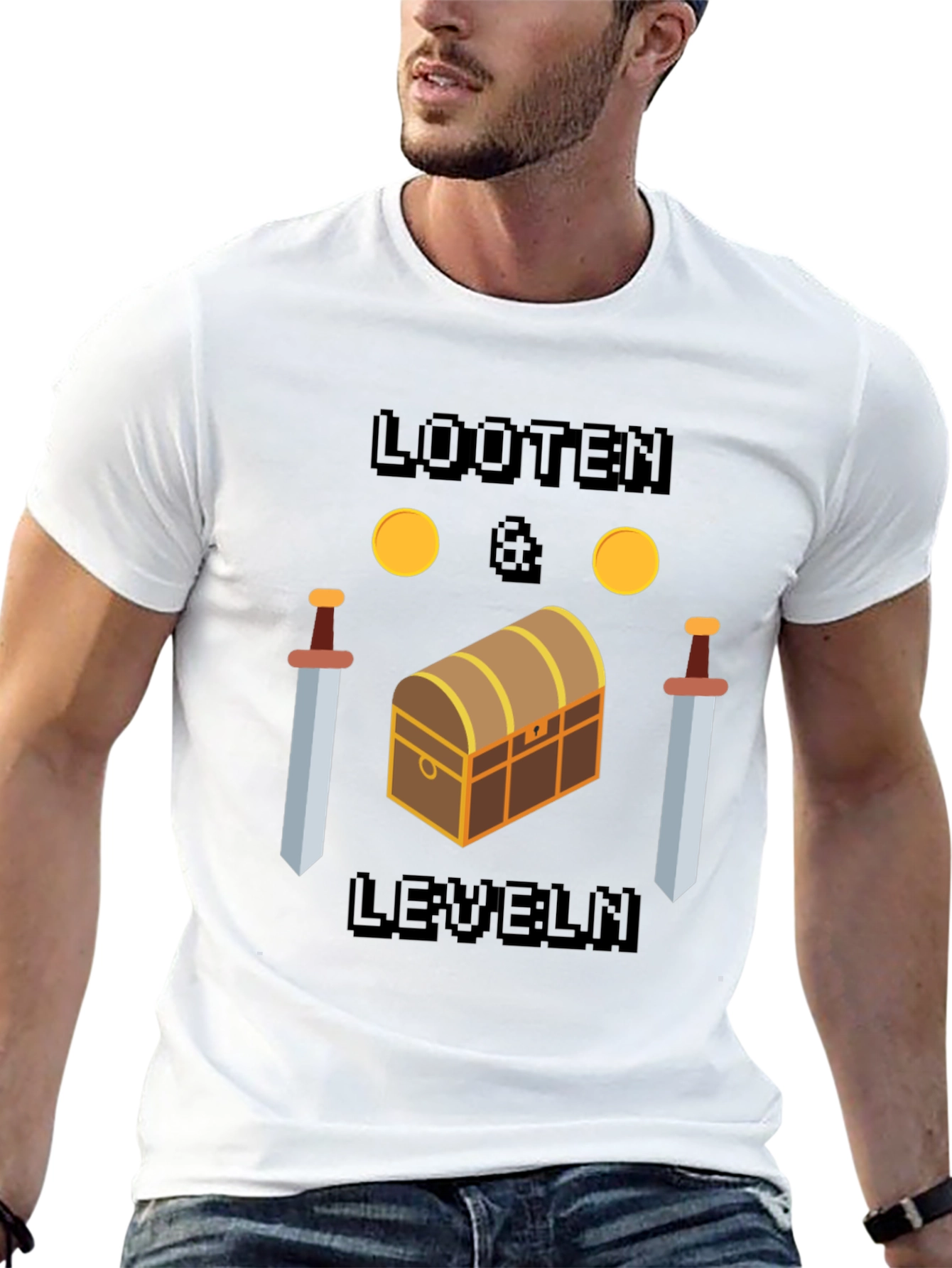 Looten and Leveln Graphic T-Shirt
