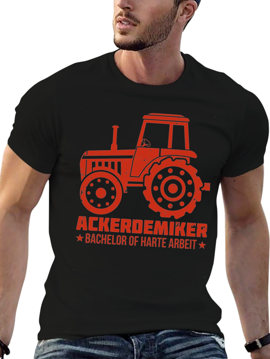 Ackerdemiker Tractor Graphic T-Shirt