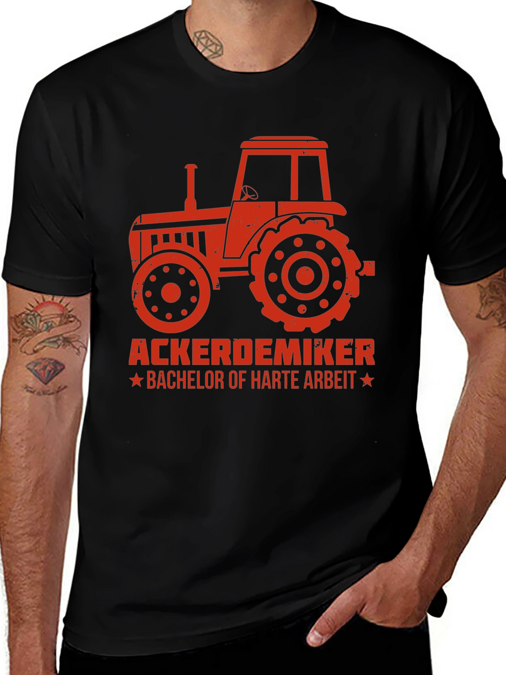 Ackerdemiker Tractor Graphic T-Shirt