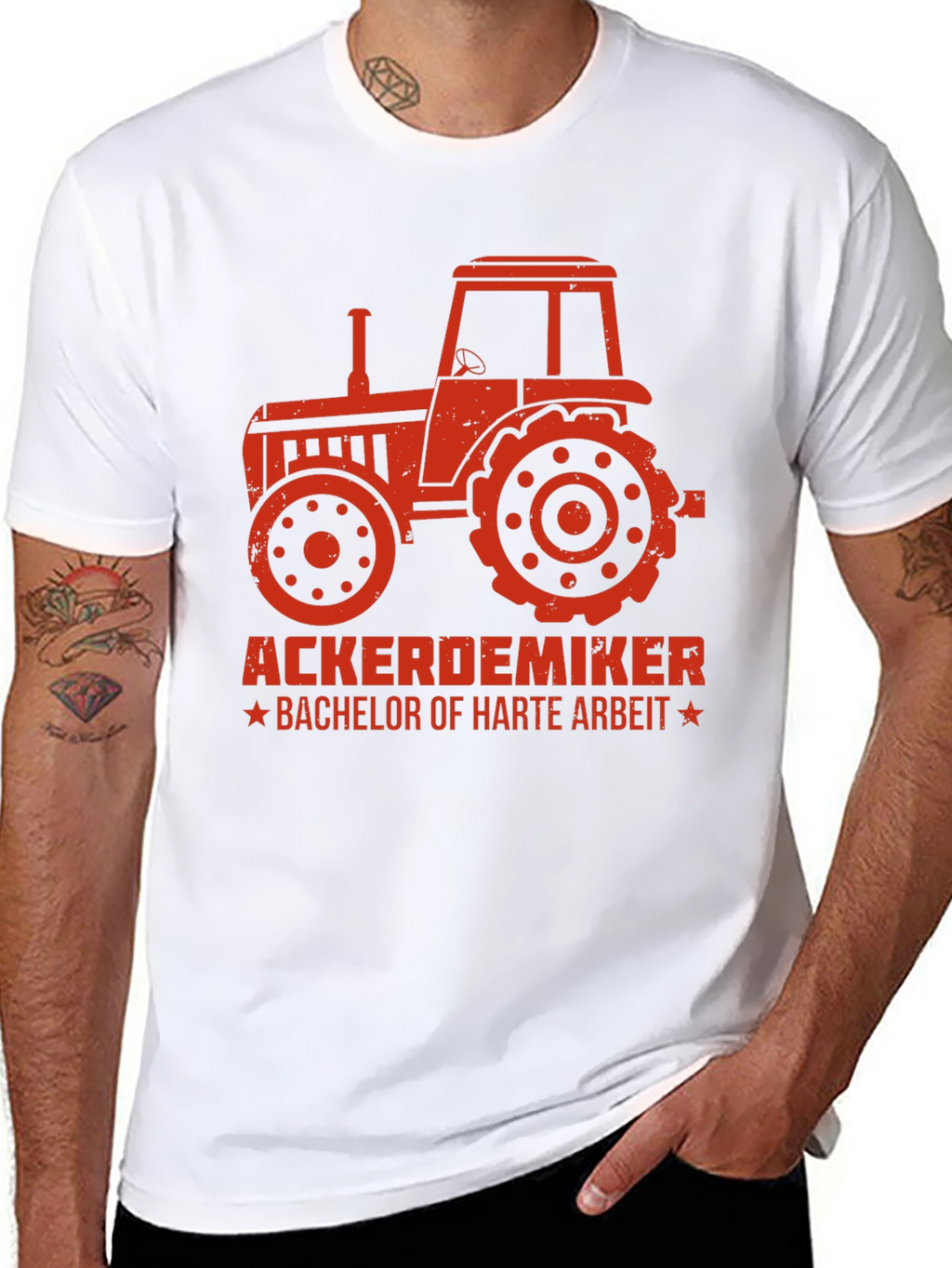 Ackerdemiker Tractor Graphic T-Shirt