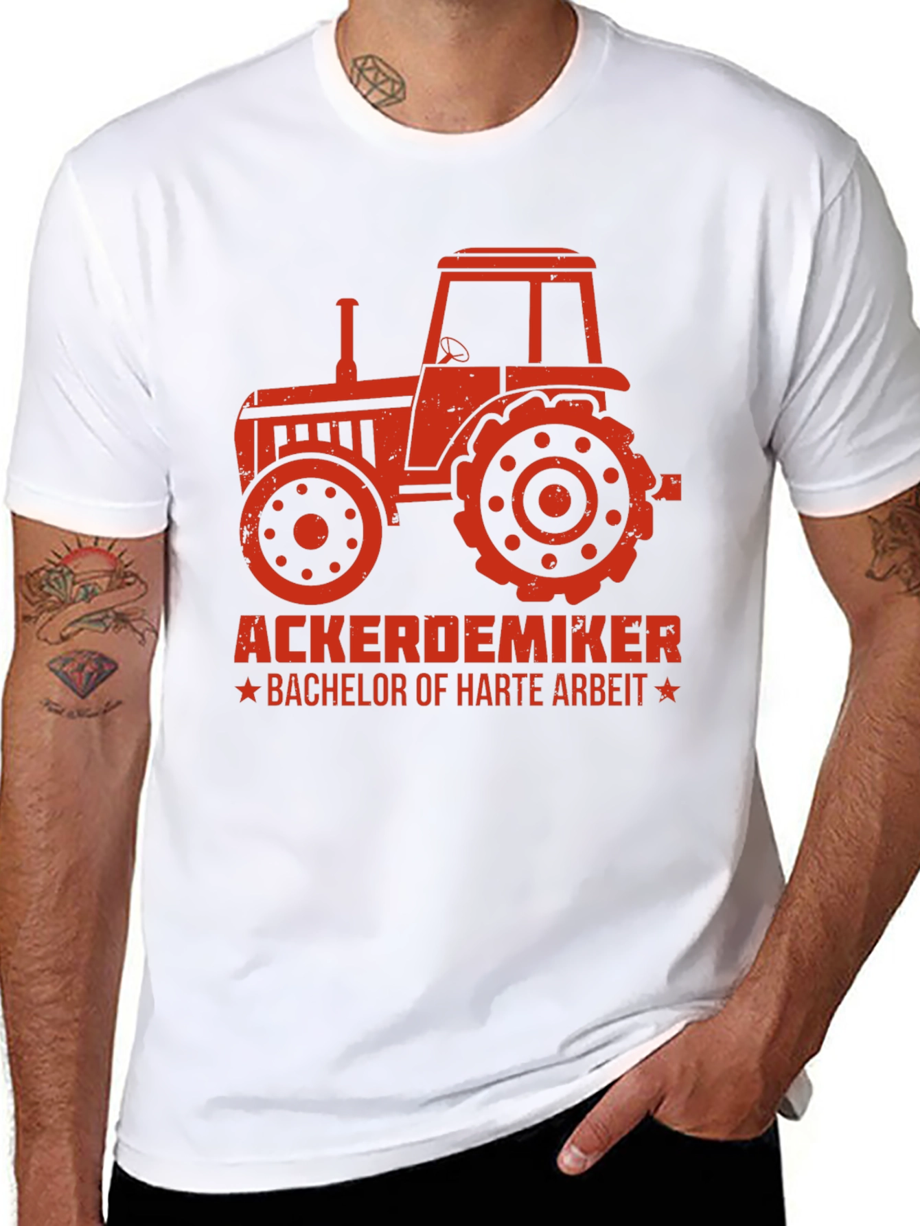 Ackerdemiker Tractor Graphic T-Shirt