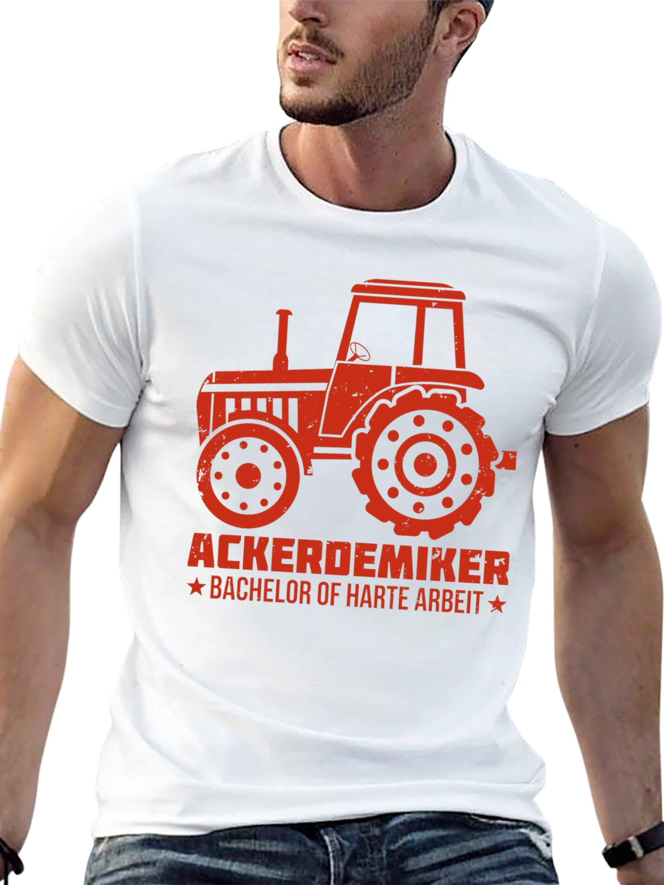 Ackerdemiker Tractor Graphic T-Shirt