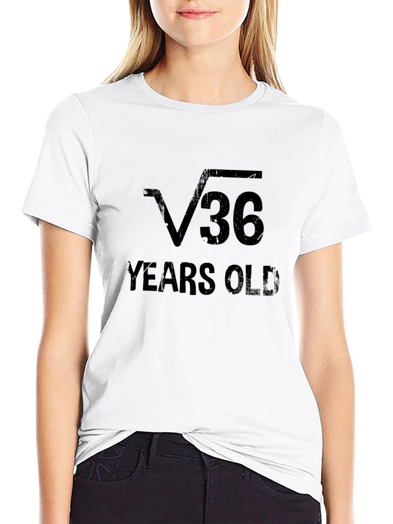 Funny Root 36 Years Old Math T-Shirt