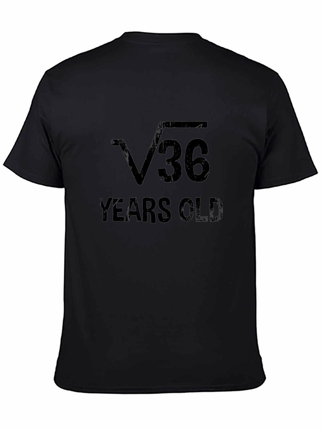 Funny Root 36 Years Old Math T-Shirt