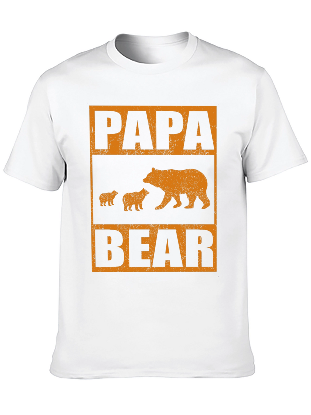 Papa Bear Graphic T-Shirt - Fathers Day Gift