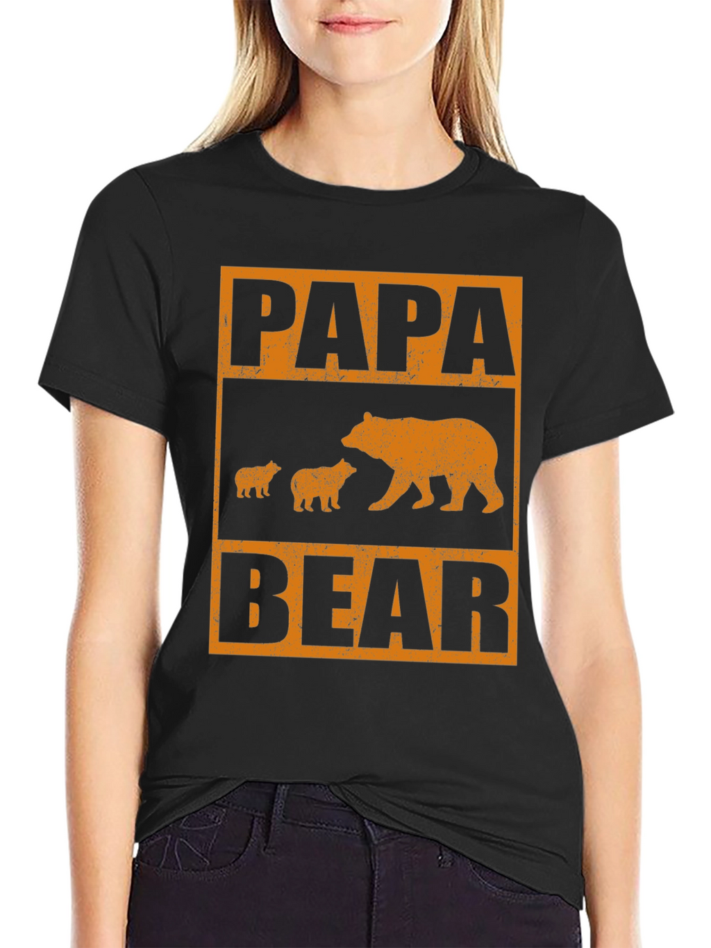 Papa Bear Graphic T-Shirt - Fathers Day Gift
