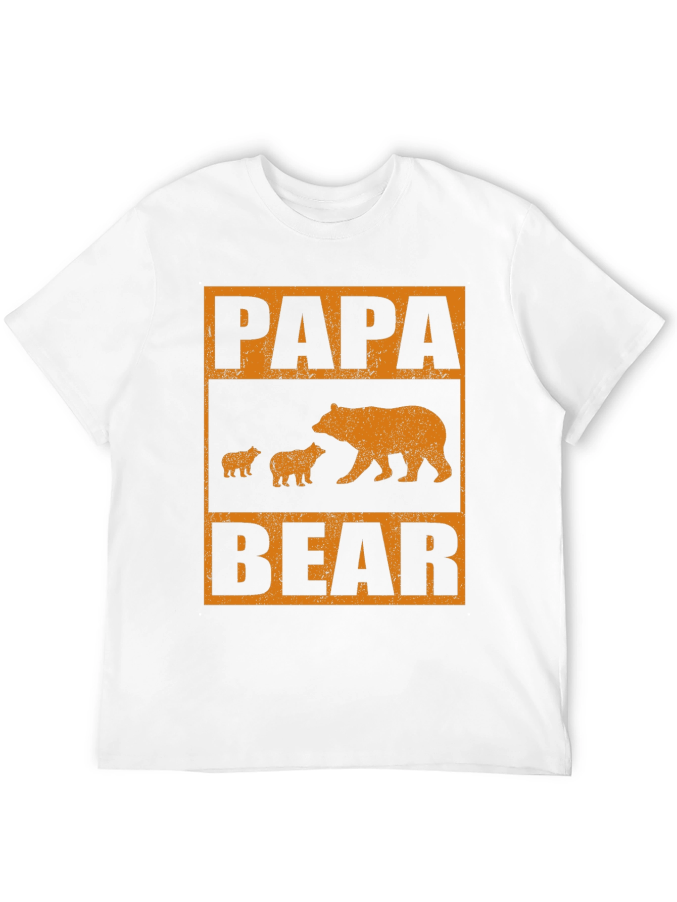 Papa Bear Graphic T-Shirt - Fathers Day Gift
